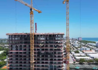 72 Park Construction Progress in Miami Beach