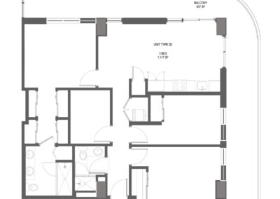 Floor Plans of 72 Park Residences Miami Beach