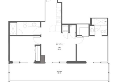 Floor Plans of 72 Park Residences Miami Beach