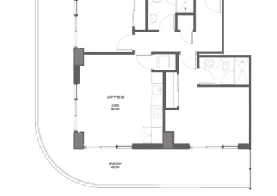 Floor Plans of 72 Park Residences Miami Beach